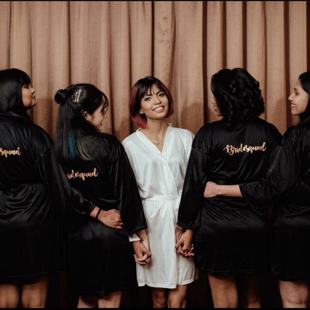 Personalized Satin Robe