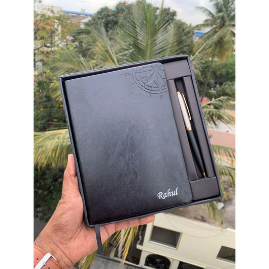 Compass Diary & Pen Set