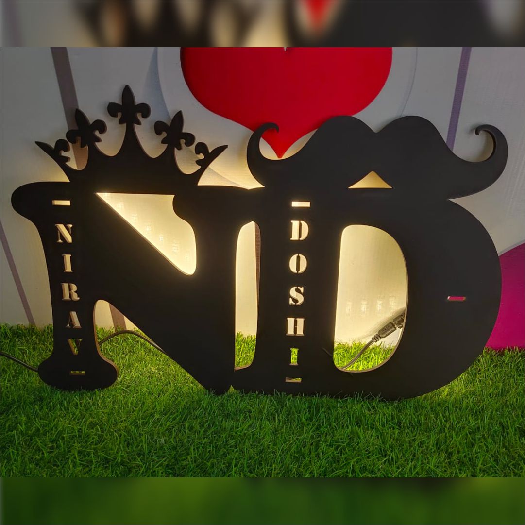 Couple Led Initial