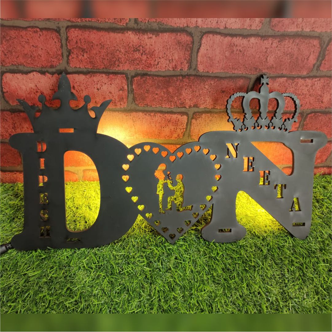 Couple Led Initial