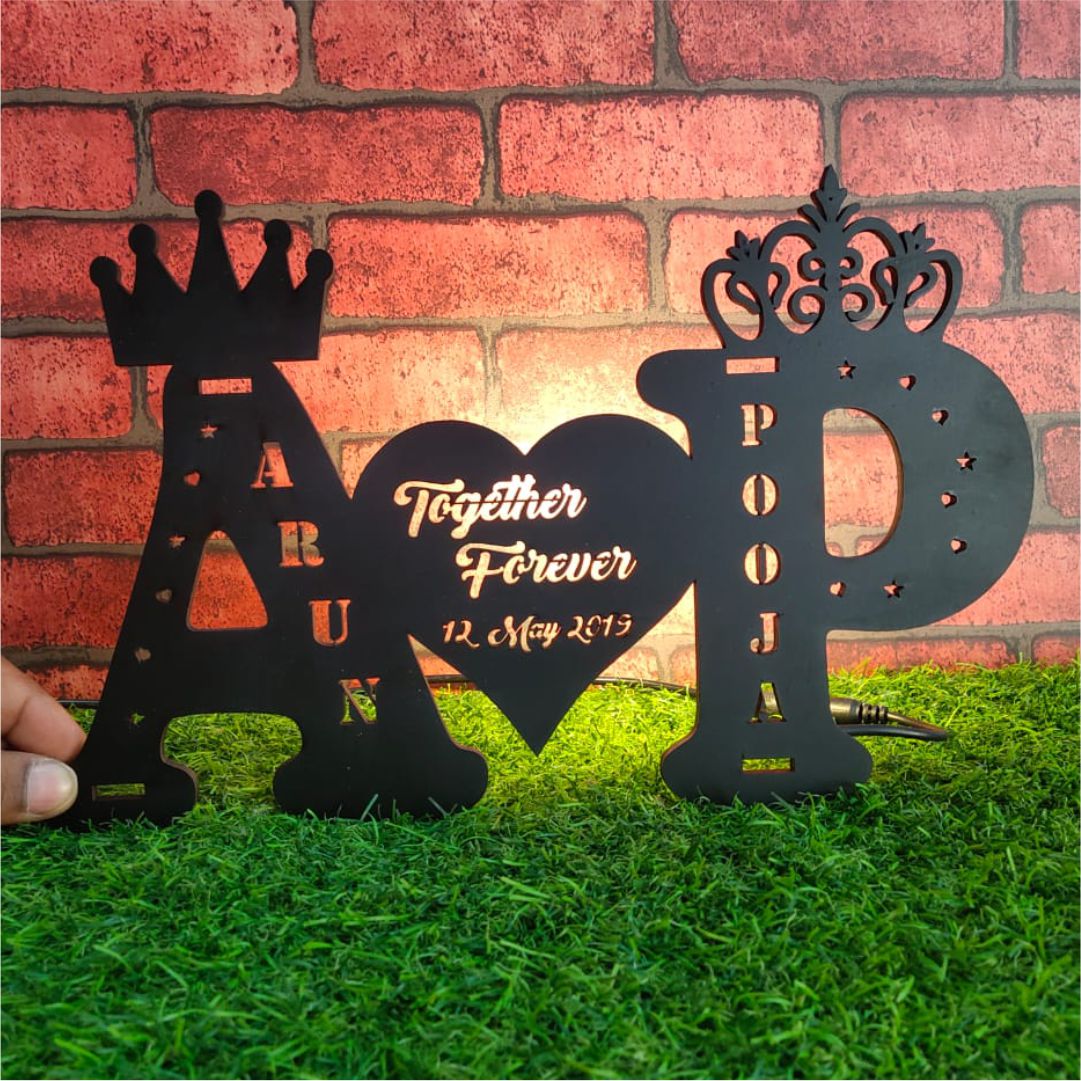 Couple Led Initial