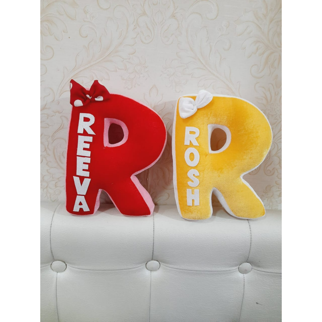 Letter cushions couple combo