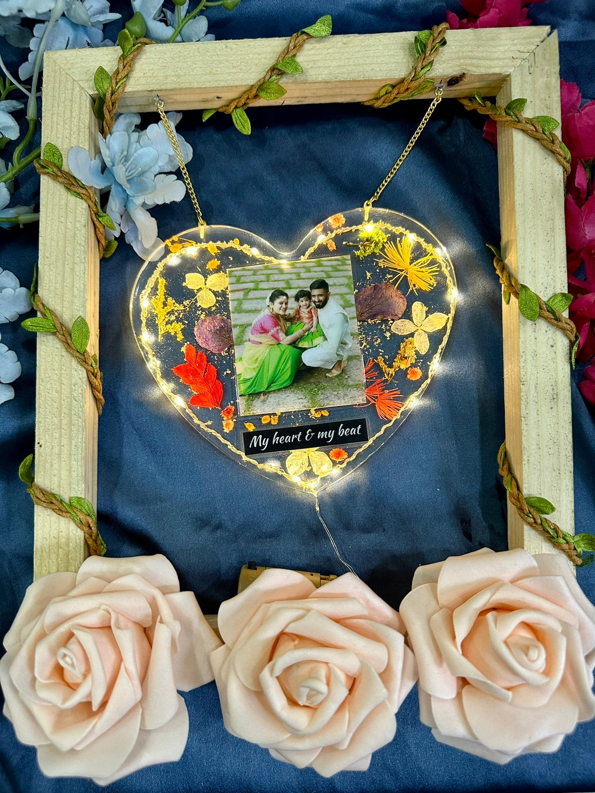 Resin Wall Hanging Photo Frame