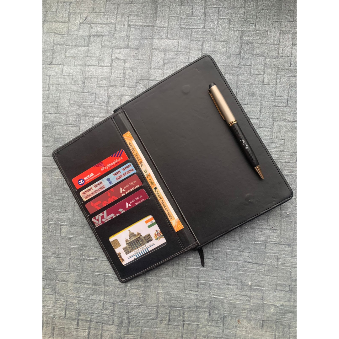 Croc Diary & Checks Pen