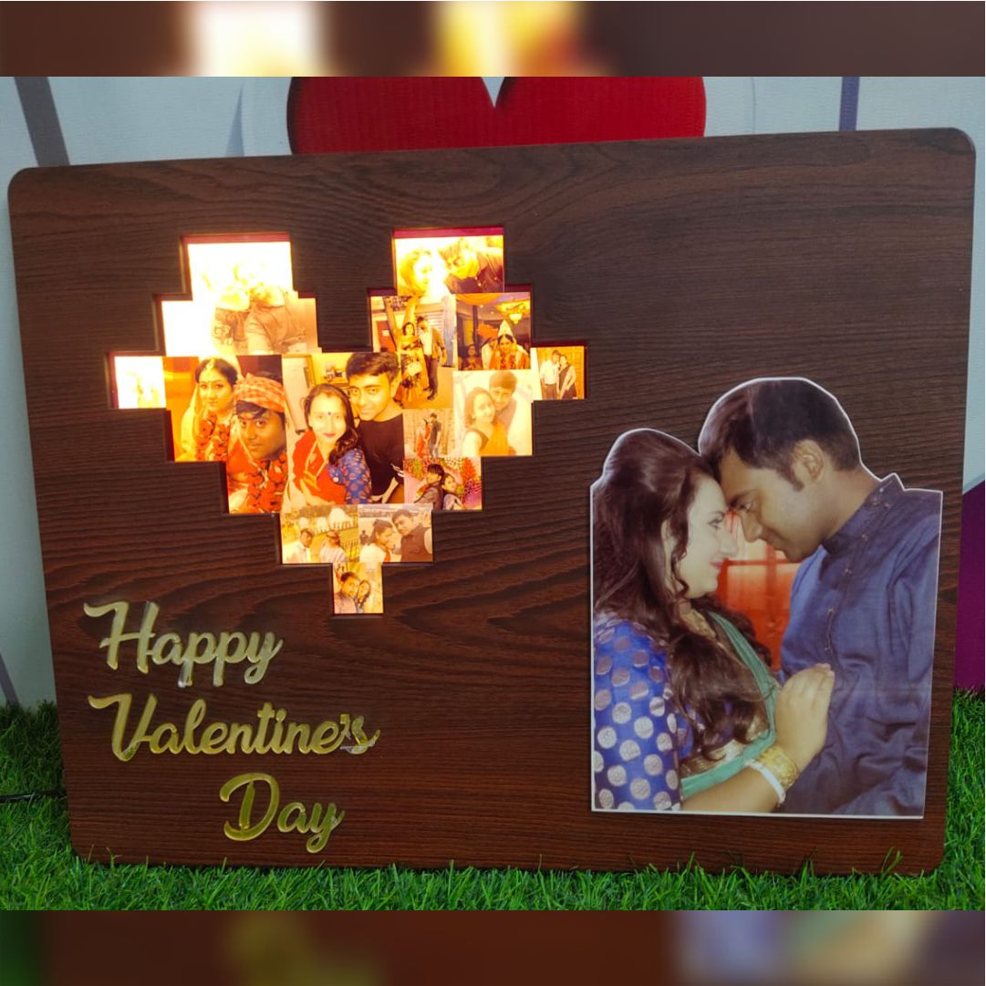 Heart Led Box Tabletop