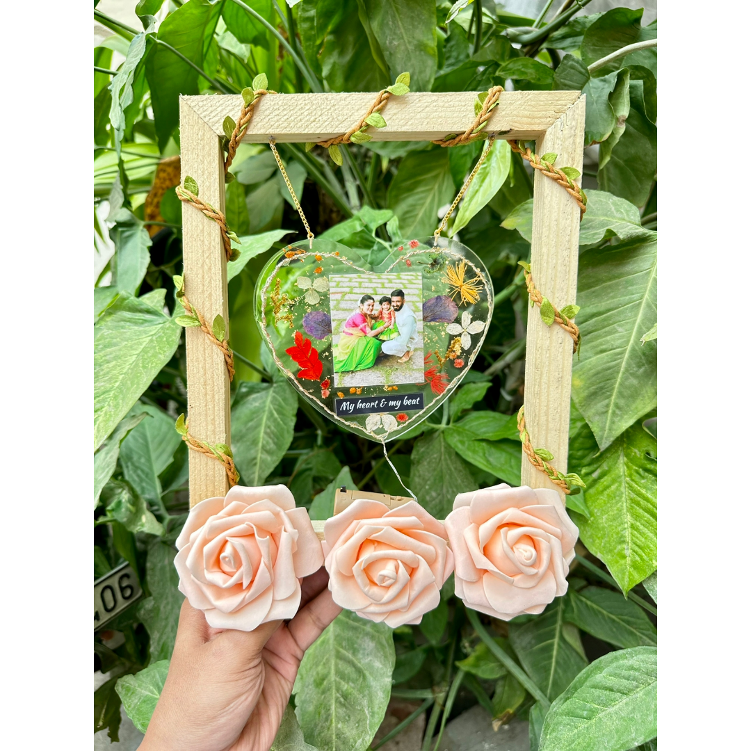 Resin Wall Hanging Photo Frame