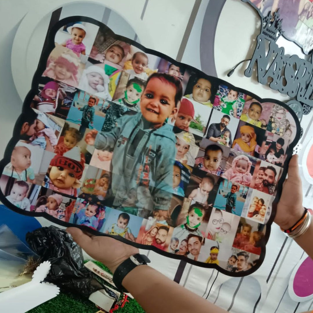 Irregular Border Mosaic Frame