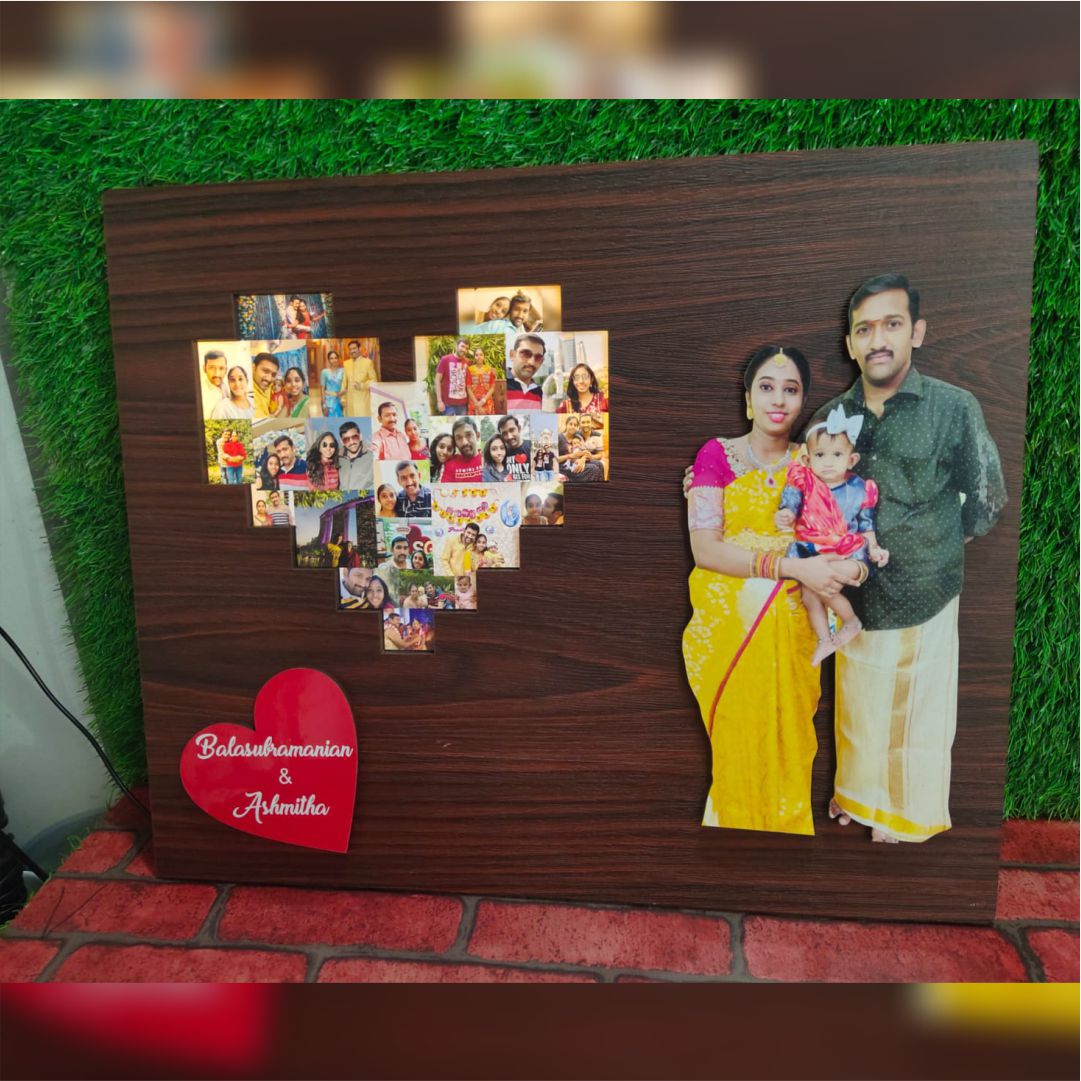 Heart Led Box Tabletop