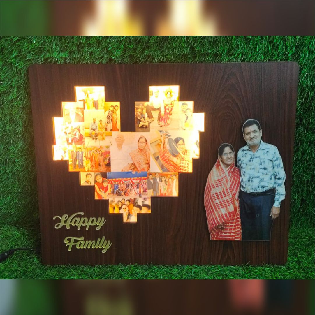 Heart Led Box Tabletop