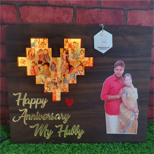 Heart Led Box Tabletop