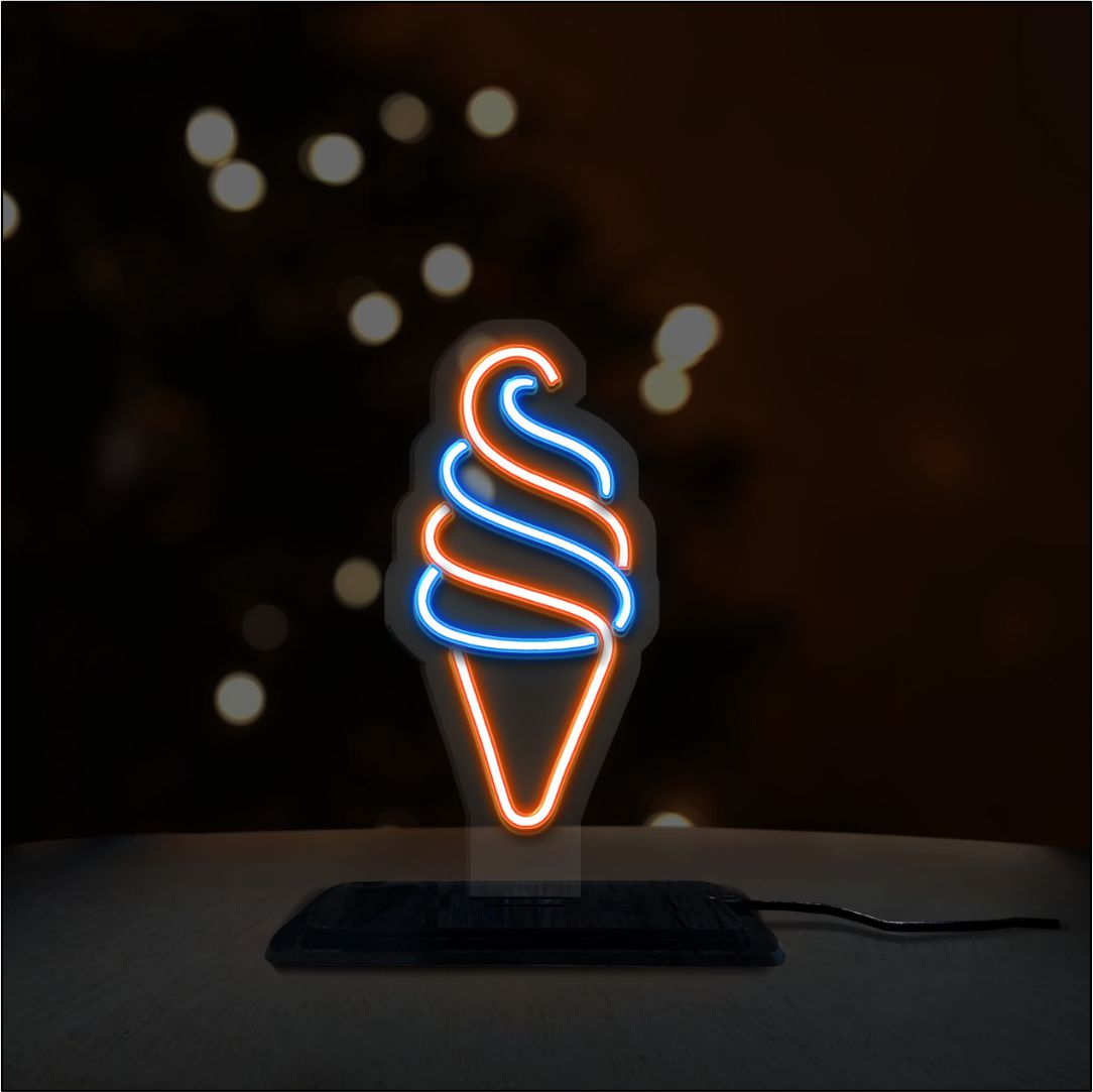 Unique Design Neon Tabletop