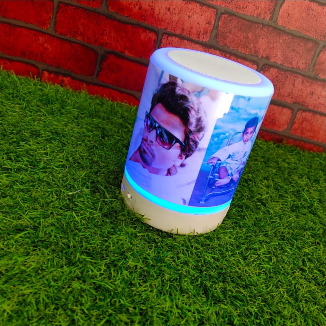 Personalized Bluetooth Multi Color LED Speaker