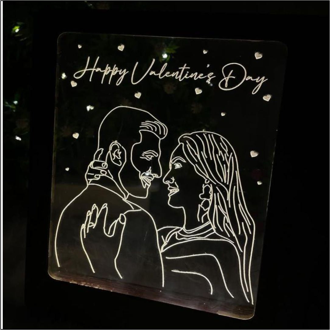 Line Figure Led Tabletop