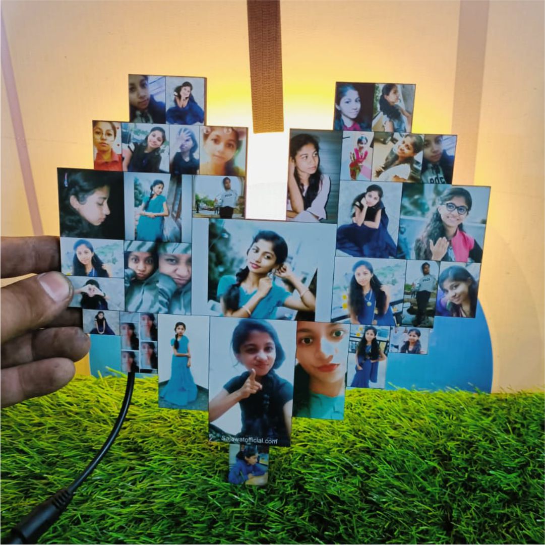Mosaic Heart Frame