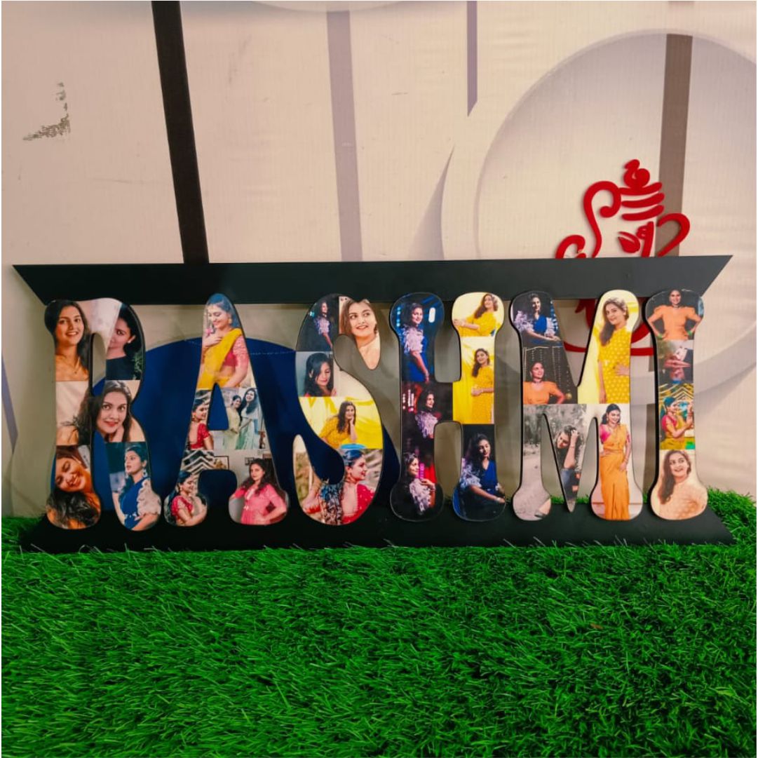 Mosaic Name Frame