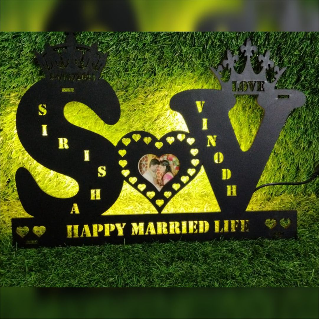 Couple Led Initial