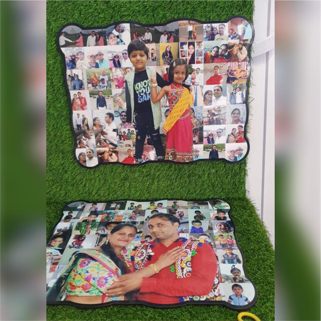 Irregular Border Mosaic Frame