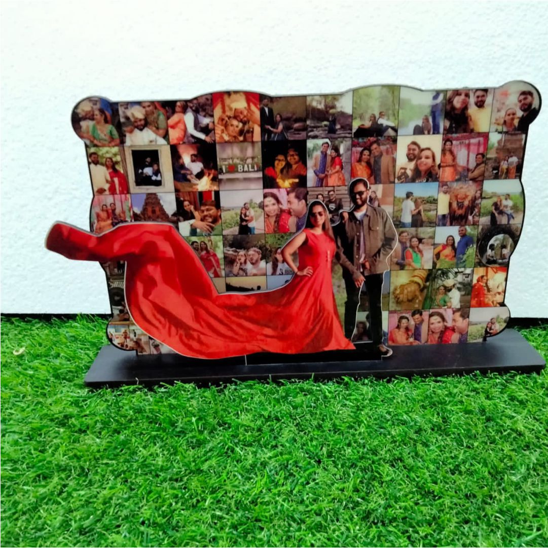 Mosaic Frame With Standy