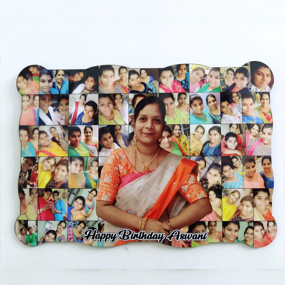 Irregular Border Mosaic Frame
