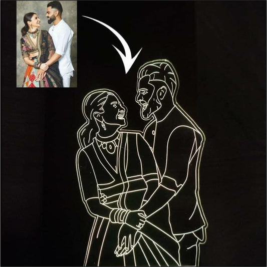 Line Figure Led Tabletop