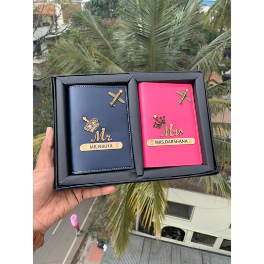 Couple Passport Cover