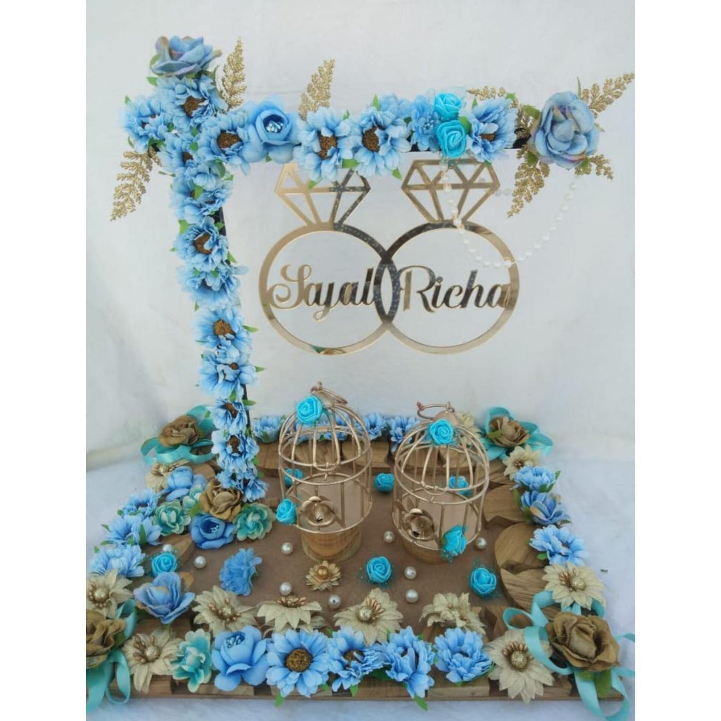 wedding items, Wedding Accessories, wedding, ring tray, ring platter, ring plate, ring ceremony, groom gift, engagement tray, engagement, earrings, dulha to be, customized platter, customised platter, bride to be, bride gift