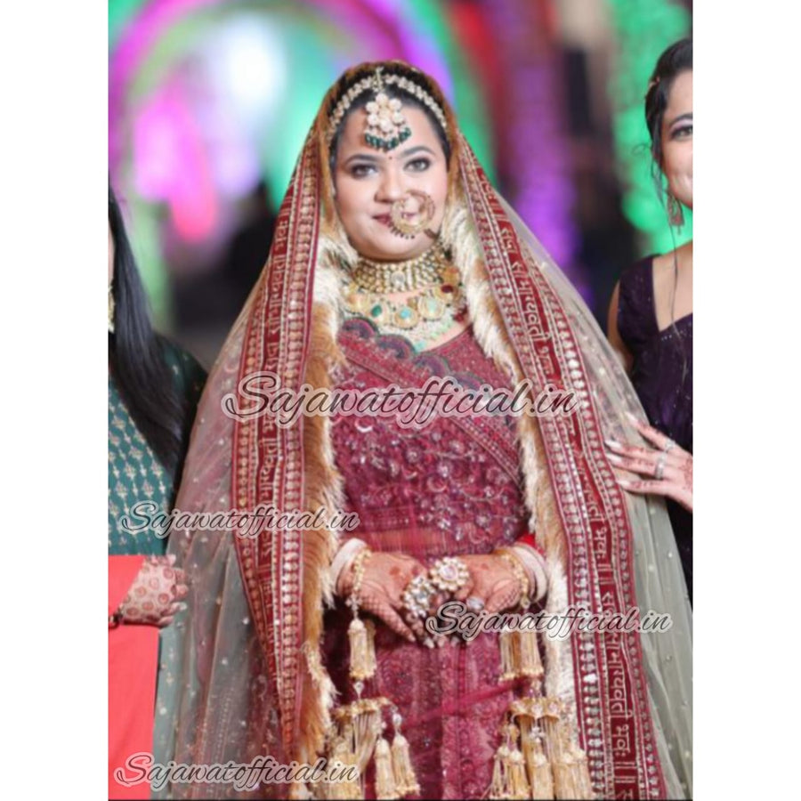 Bridal Dupatta 5.0 - Heavy Bridal Dupatta