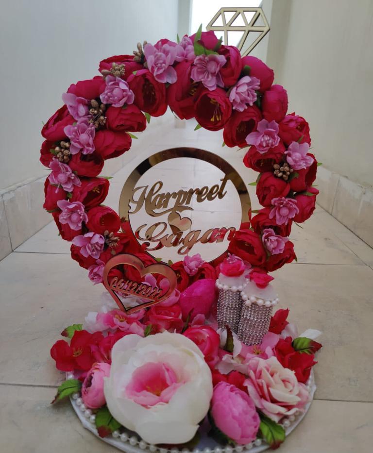 wedding items, Wedding Accessories, wedding, ring tray, ring platter, ring plate, ring ceremony, groom gift, engagement tray, engagement, earrings, dulha to be, customized platter, customised platter, bride to be, bride gift