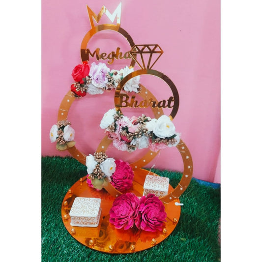 wedding items, Wedding Accessories, wedding, ring tray, ring platter, ring plate, ring ceremony, groom gift, engagement tray, engagement, earrings, dulha to be, customized platter, customised platter, bride to be, bride gift