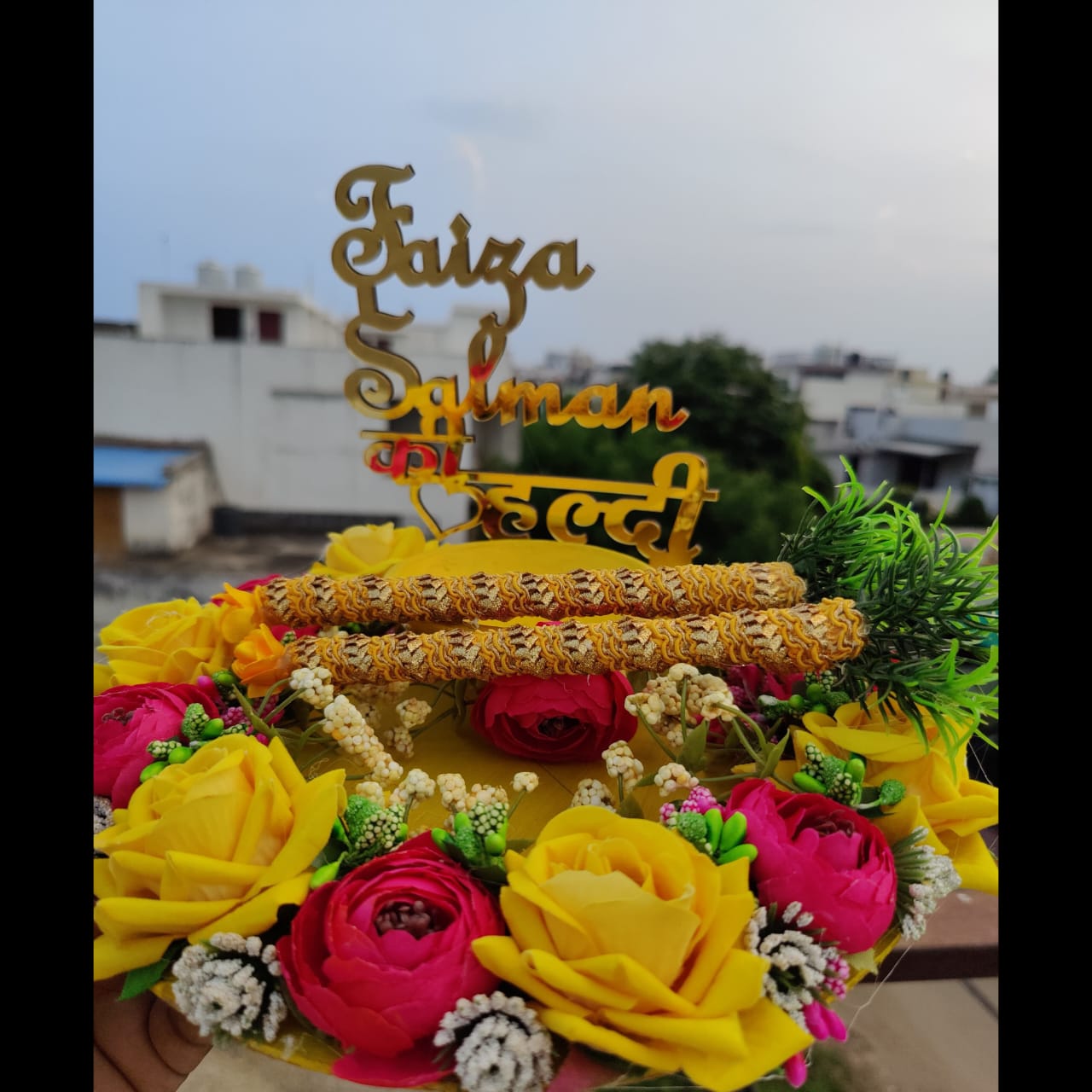 wedding items, Wedding Accessories, wedding, haldi platter, haldi, groom gift, dulha to be, customized platter, customised platter, bride to be, bride gift