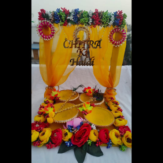 wedding items, Wedding Accessories, wedding, haldi platter, haldi, groom gift, dulha to be, customized platter, customised platter, bride to be, bride gift