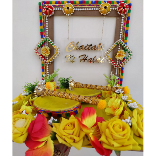 wedding items, Wedding Accessories, wedding, haldi platter, haldi, groom gift, dulha to be, customized platter, customised platter, bride to be, bride gift