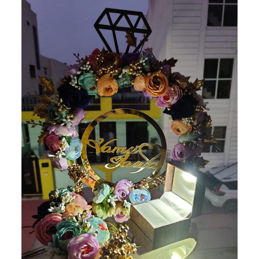 wedding items, Wedding Accessories, wedding, ring tray, ring platter, ring plate, ring ceremony, groom gift, engagement tray, engagement, earrings, dulha to be, customized platter, customised platter, bride to be, bride gift
