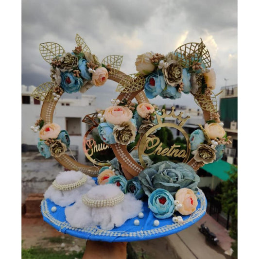 wedding items, Wedding Accessories, wedding, ring tray, ring platter, ring plate, ring ceremony, groom gift, engagement tray, engagement, earrings, dulha to be, customized platter, customised platter, bride to be, bride gift