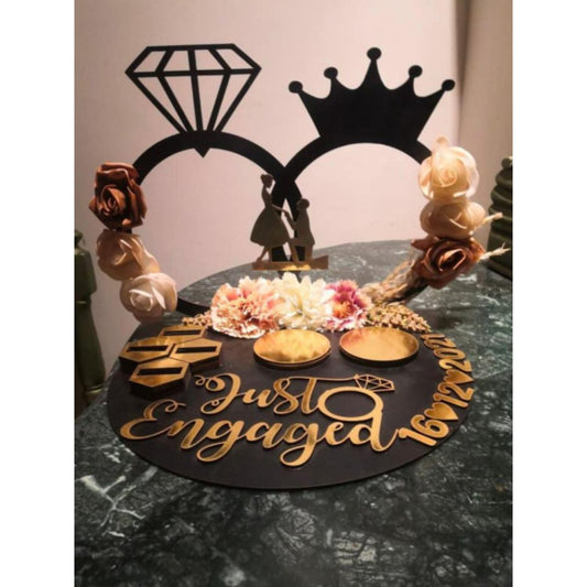 wedding items, Wedding Accessories, wedding, ring tray, ring platter, ring plate, ring ceremony, groom gift, engagement tray, engagement, earrings, dulha to be, customized platter, customised platter, bride to be, bride gift