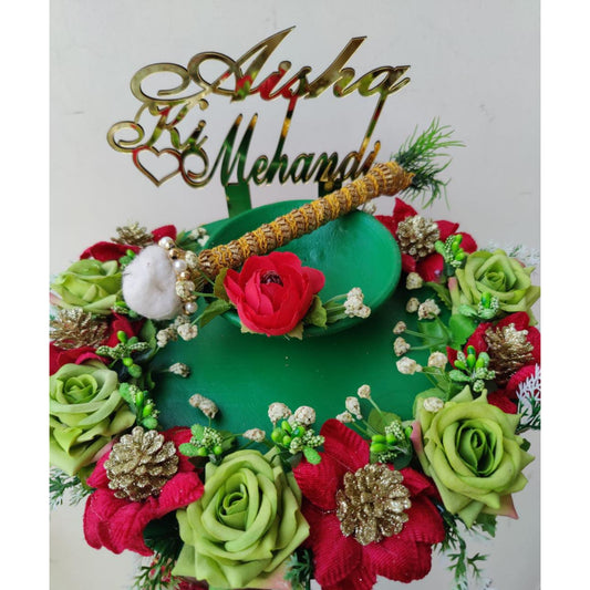 wedding items, Wedding Accessories, wedding, mehendi thaal, mehendi ceremony, groom gift, dulha to be, customized platter, customised platter, bride to be, bride gift