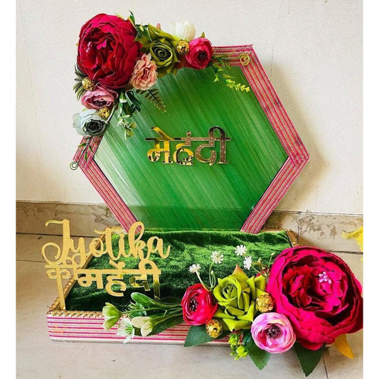 wedding items, Wedding Accessories, wedding, mehendi thaal, mehendi ceremony, groom gift, dulha to be, customized platter, customised platter, bride to be, bride gift
