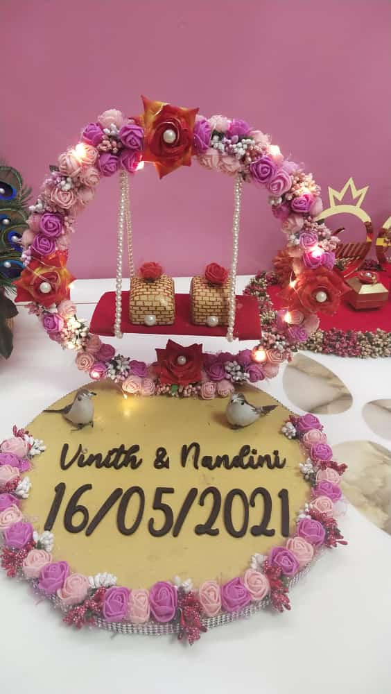 wedding items, Wedding Accessories, wedding, ring tray, ring platter, ring plate, ring ceremony, groom gift, engagement tray, engagement, earrings, dulha to be, customized platter, customised platter, bride to be, bride gift