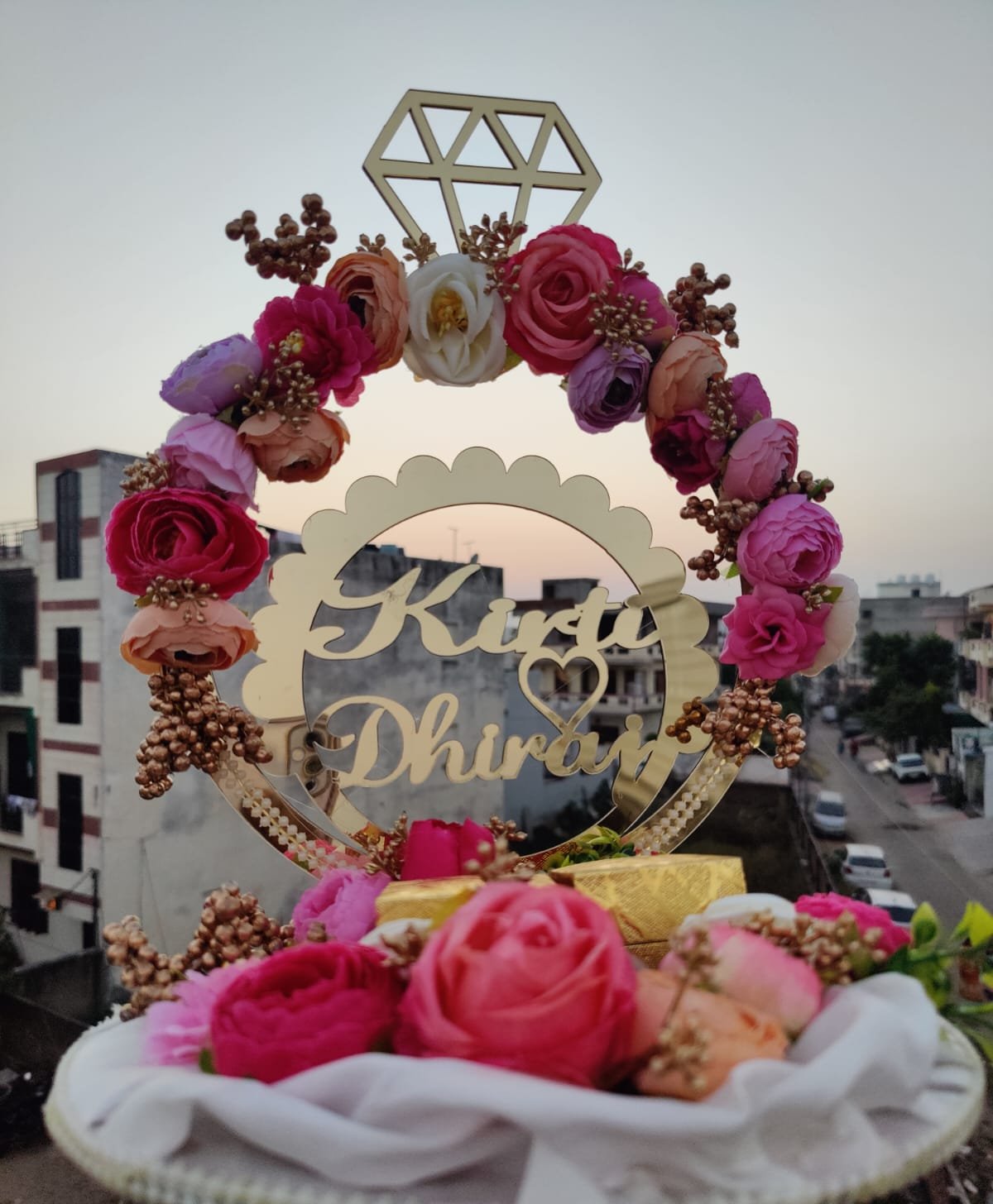 wedding items, Wedding Accessories, wedding, ring tray, ring platter, ring plate, ring ceremony, groom gift, engagement tray, engagement, earrings, dulha to be, customized platter, customised platter, bride to be, bride gift