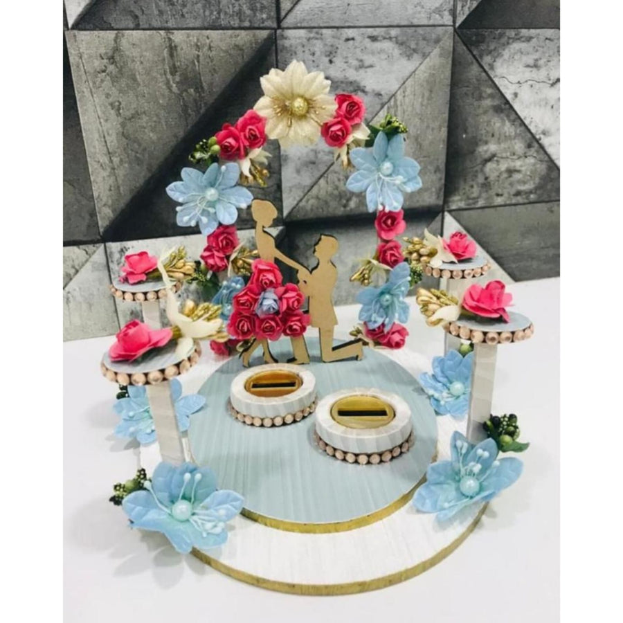 Sky Blue Ring Platter