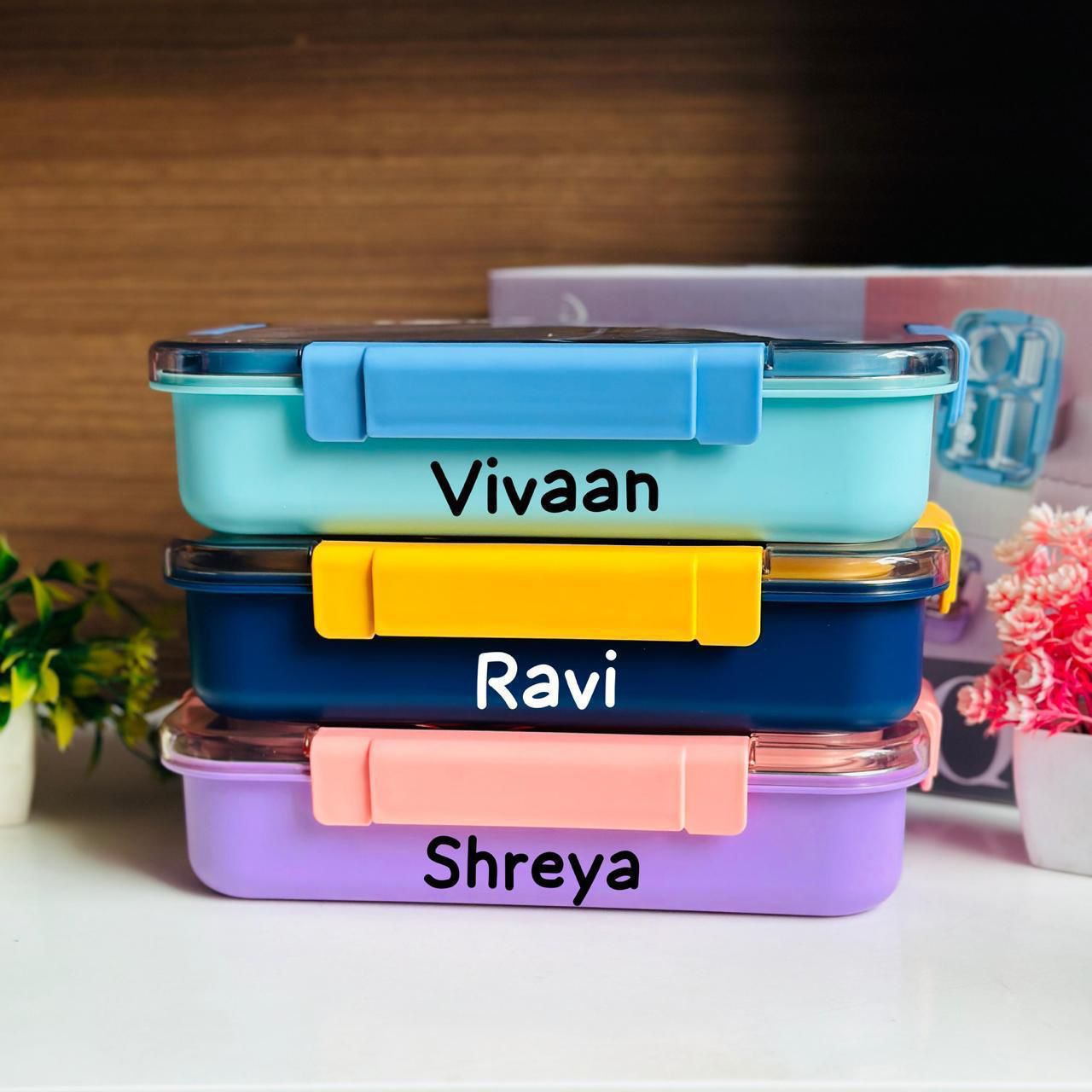 Bento 4 Grid Lunch Box 1.0