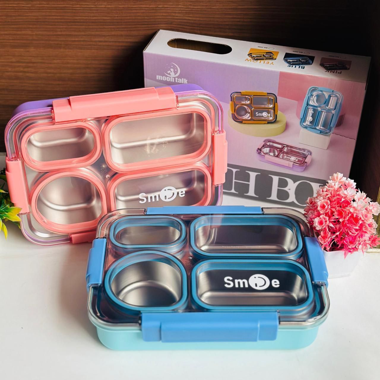 Bento 4 Grid Lunch Box 1.0