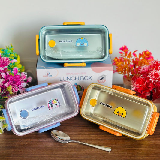 Single Compartment Steel Lunch Box