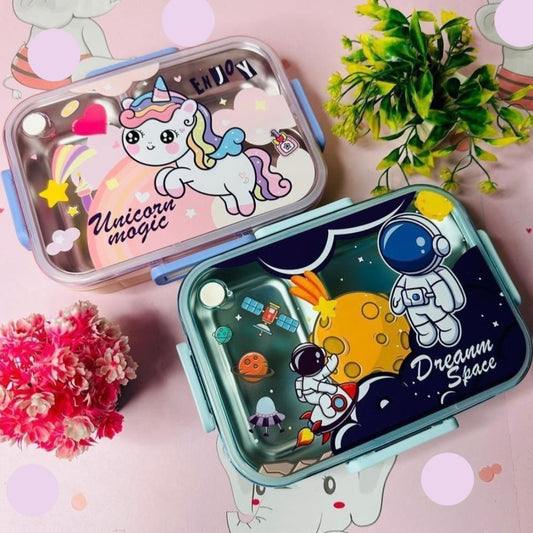 3 Grid Stainless Steel Lunch Box