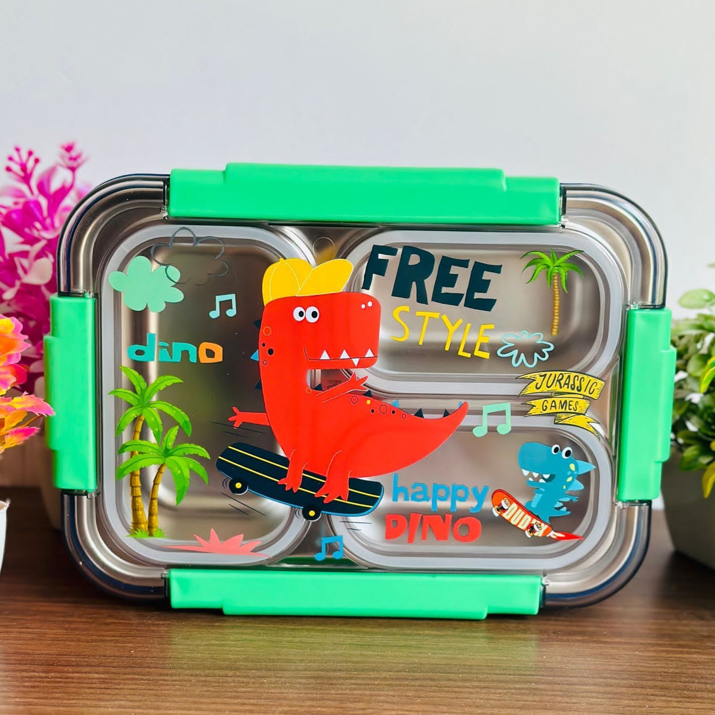 3 Grid Insulated Bento Lunch Box