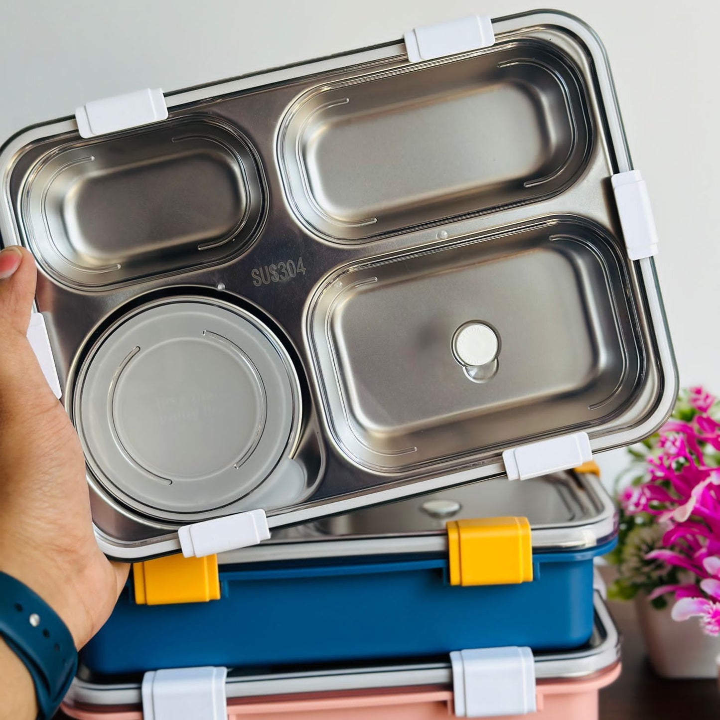 Bento 4 Grid Lunch Box 3.0