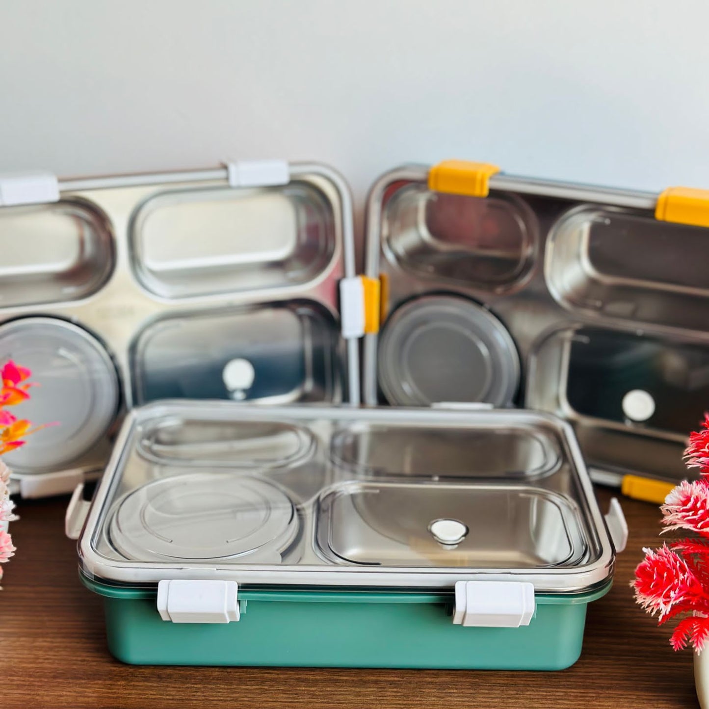 Bento 4 Grid Lunch Box 3.0