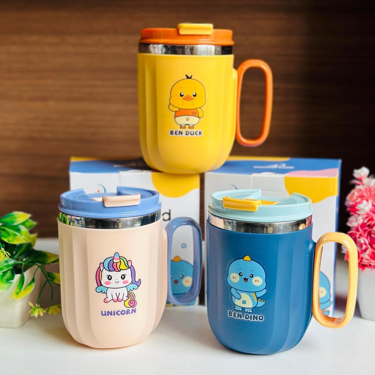 Stainless Steel Mug With Lid