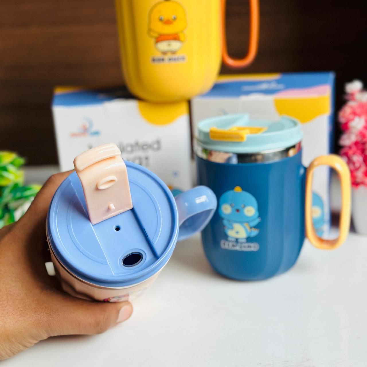 Stainless Steel Mug With Lid
