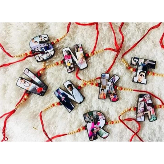 Initial Rakhi With Pic